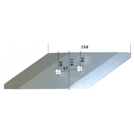 Dłuto P HARDOX500 do pługa Rumptstad 18136/P