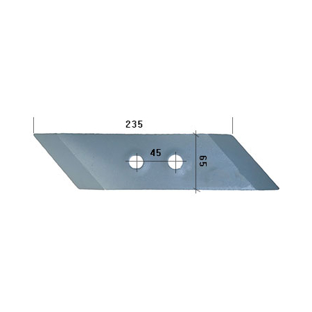 Dłuto L HARDOX500 do pługa Dowdeswell 1176599/L