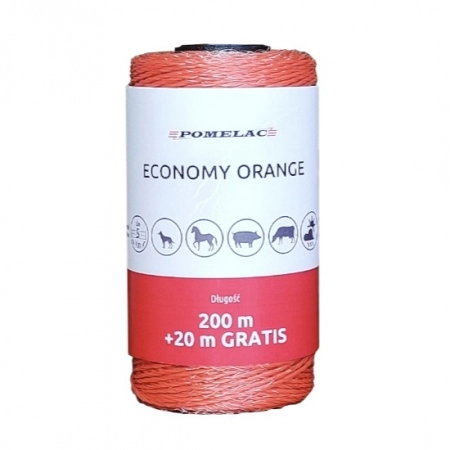 Plecionka Economy orange – 200m